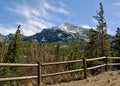 Rocky Mountain National Park Vista Royalty Free Stock Photo
