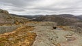 Rocky mountain plateau in Rogaland, Norway
