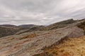 Rocky mountain plateau in Rogaland, Norway