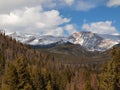 Rocky Mountain Range Royalty Free Stock Photo