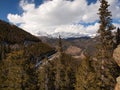 Rocky Mountain Range Royalty Free Stock Photo