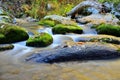 Rocky mountain river Royalty Free Stock Photo