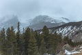 Rocky Mountain Snowpack Royalty Free Stock Photo