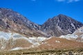 Rocky mountain top on the on a volcanic island of Nisiros