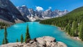 Rocky Mountains, Banff National Park, Canada. Royalty Free Stock Photo