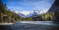 Rocky Mountains and Bow River