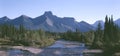 Rocky Mountains British Columbia Canada Royalty Free Stock Photo