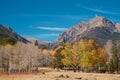 Rocky Mountains in Fall Royalty Free Stock Photo