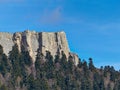 Rocky Mountains. Mountain range Royalty Free Stock Photo