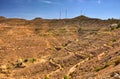 Rocky mountains near Chebika, Sahara Desert, Tunisia, Africa, HD Royalty Free Stock Photo