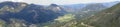 Rocky Mountains, panoramic landscape, Colorado, USA Royalty Free Stock Photo