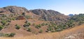 Rocky mountains and savanna