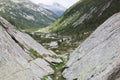 Rocky mountains in Tyroler Ziller Valley, Austria