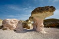 Rocky mushroom phenomenon