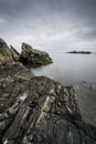 Rocky, North Ireland landscape Royalty Free Stock Photo