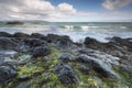 Rocky North Ireland landscape Royalty Free Stock Photo