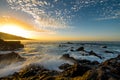 Rocky ocean coast