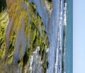 Rocky ocean coastline