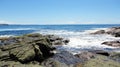 Rocky Ocean Shore Royalty Free Stock Photo