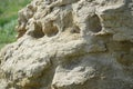 Rocky outcropping above Billings, Montana