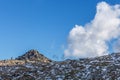 Rocky outcrops near Mount Kosciuszko summit walk Royalty Free Stock Photo