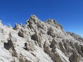 Rocky peak of Apennine Mountain Range