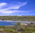 Punta Pizzo Beach stands out in the heart of Regional Nature Park Ã¢â¬ÅIsola di SantÃ¢â¬â¢Andrea - Litorale di Punta PizzoÃ¢â¬Âin S Royalty Free Stock Photo