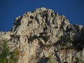 Rocky peak on Mount Geraneia, Corinth, Greece