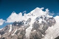 Rocky peaks of Elbrus Royalty Free Stock Photo