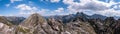 Rocky peaks in the Tatra Mountains.