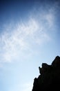 Rocky pinnacle in the Pyrenees