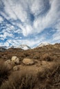 Rocky region known as the Buttermilks in Sierra Nevada mountains California Royalty Free Stock Photo