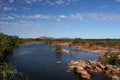 Rocky River Bed in the Outback towards