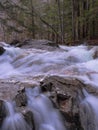 Rocky river in Franconia Notch Royalty Free Stock Photo