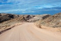 rocky road desert empty Namibia Royalty Free Stock Photo