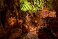 Rocky scenic cave tourist route