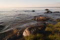 Rocky sea shore, Lahemaa, Estonia.