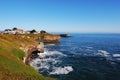 Rocky Sea shore in Santa Cruz, California Royalty Free Stock Photo