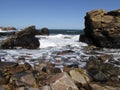 Rocky shore Royalty Free Stock Photo