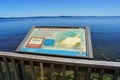 Rocky Shore along Chesapeake Bay Sign