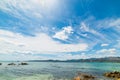 Rocky shore in Puntaldia