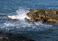 Rocky shoreline of Adriatic Sea at Borgo Ignazio Resort, Savelletri di Fasano