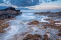 Surging Tide on Howick Coastline