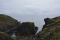 Rocky shoreline Isle of Lewis Scotland