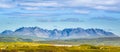 Rocky spectacular peaks of Black Cuillin mountain range - Isle of Skye, Scotland Royalty Free Stock Photo