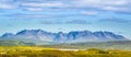 Rocky spectacular peaks of Black Cuillin mountain range - Isle of Skye, Scotland Royalty Free Stock Photo