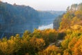 Rocky Splendor of Teteriv River Banks. Zhytomyr, Ukraine