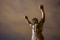 The Rocky Statue in Philadelphia Royalty Free Stock Photo