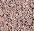 Rocky stones with iron rock as background