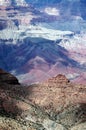 Rocky terrain of Grand Canyon Royalty Free Stock Photo